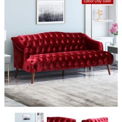 ADELIA TUFTED SOFA NEW