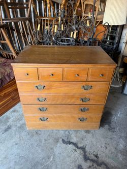 Mid Century Style Mini Dresser 5 Drawer Wood Chest DIY Project