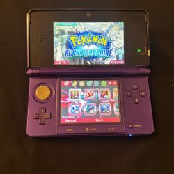 Modded Purple 3ds 