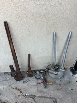 Misc Plumbing Tools