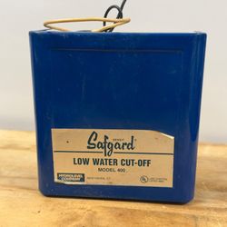 Hydrolevel Safgard Low Water Cut-Off Model 400