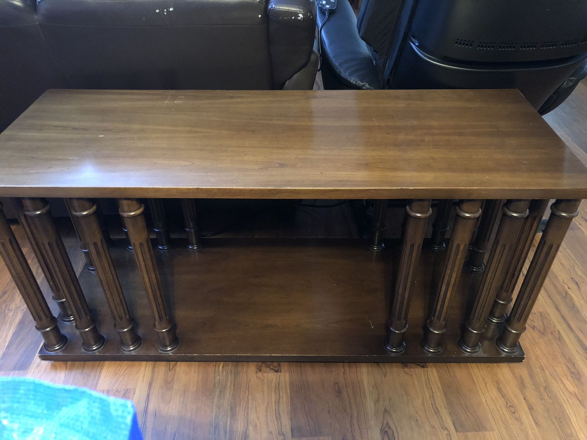 Solid Wood entertainment center/ TV Stand