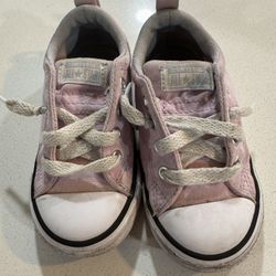 Converse Kids Light Pink Sneakers Size 7 Toddlers