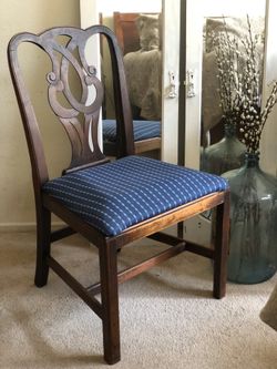 Antique Chippendale Carved Side Chair