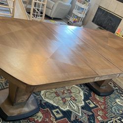 Extendable Wood Dining Table 