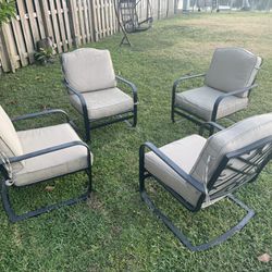 4 Piece Outdoor Seating Set