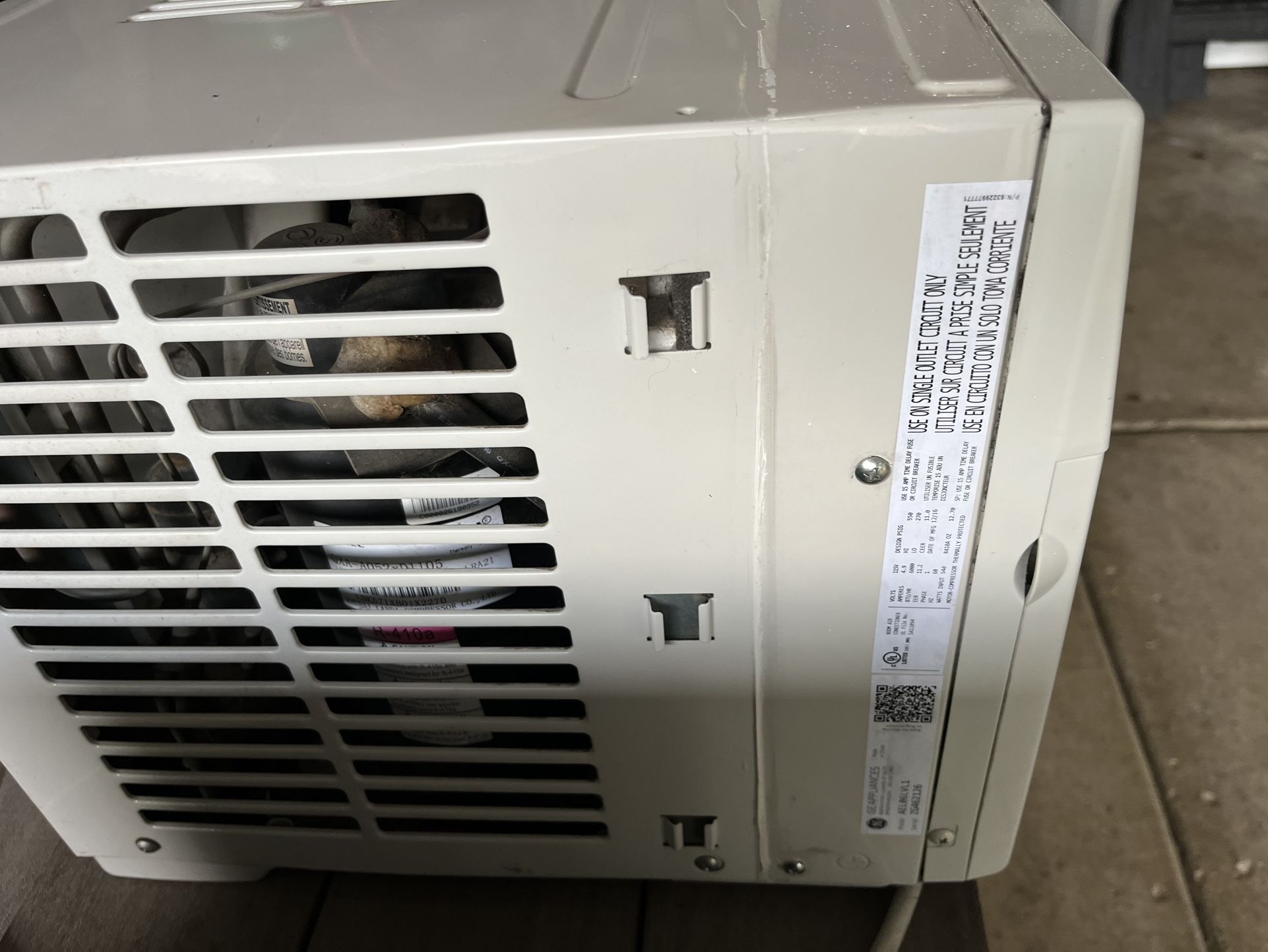GE 115 VOLT Electric Air Conditioner