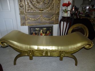 Italian golden vintage lounge