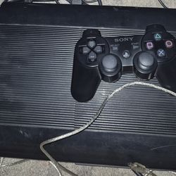 🎮 Modded PS3 Super Slim – HEN Installed – w/ Original Controller