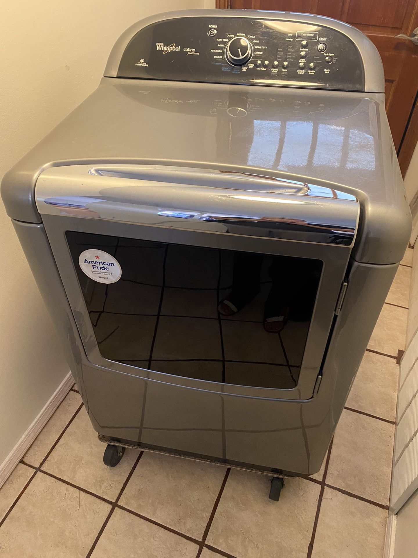 Whirlpool Cabrio Platinum Electric Dryer 