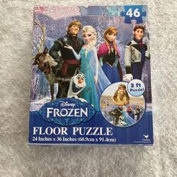 Frozen Floor Puzzle  - Disney