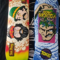 Skateboard Decks For Sale 100 Bucks Each. 