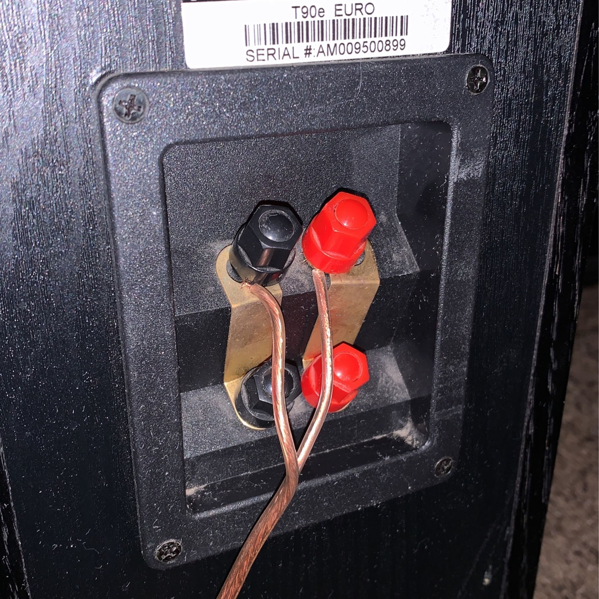 POLK AUDIO T90e EURO Tower speaker With Grill PAIR for Sale in