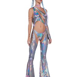 PRISM MOONWALK CUT-OUT CATSUIT - FAIRY SUPREME
