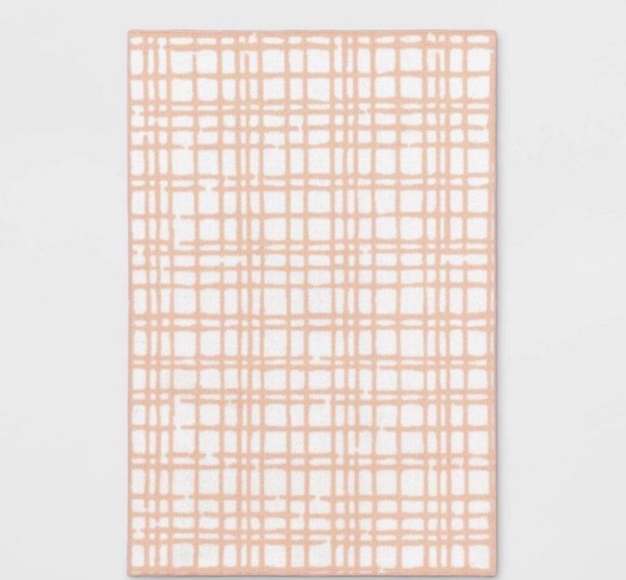 4 ft * 6 ft cross stripe rug