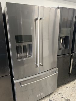 Kitchen aid French door stainless steel