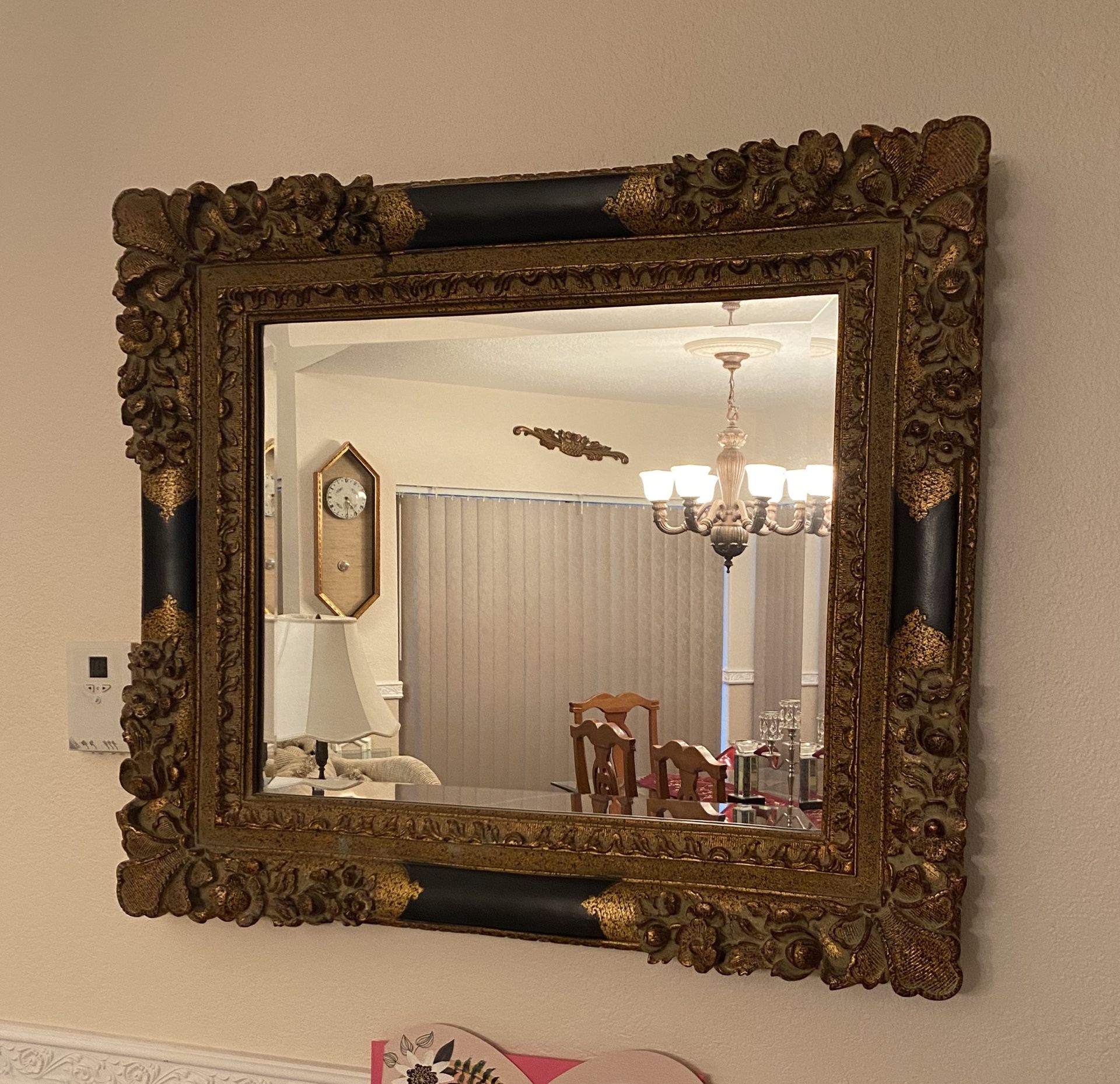 Ornate mirror