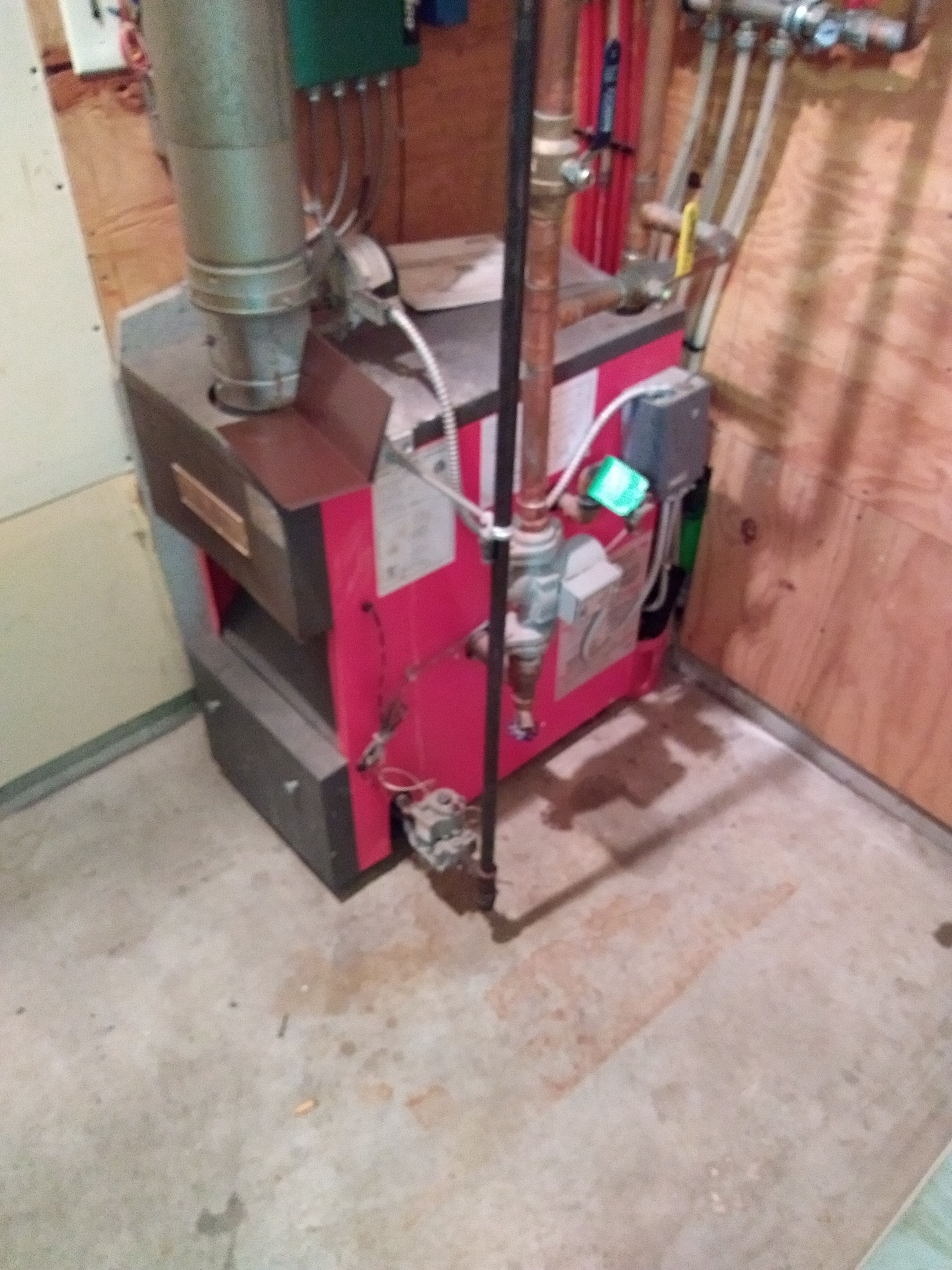 Crown low pressure boiler 95000 btu