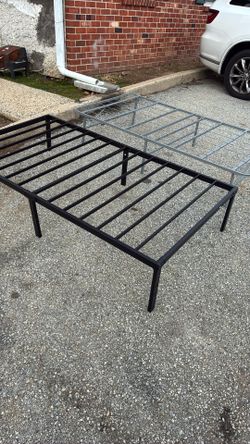 2 Twin Size Fold Up Bed Frames Never Used