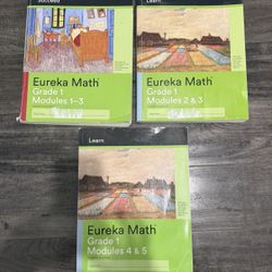 Eureka Math Workbooks 1st Grade $15 All Bc Writing In Them (pencil) 