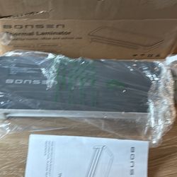Bonsen laminator with pouches