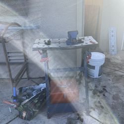 table saw with grinder 