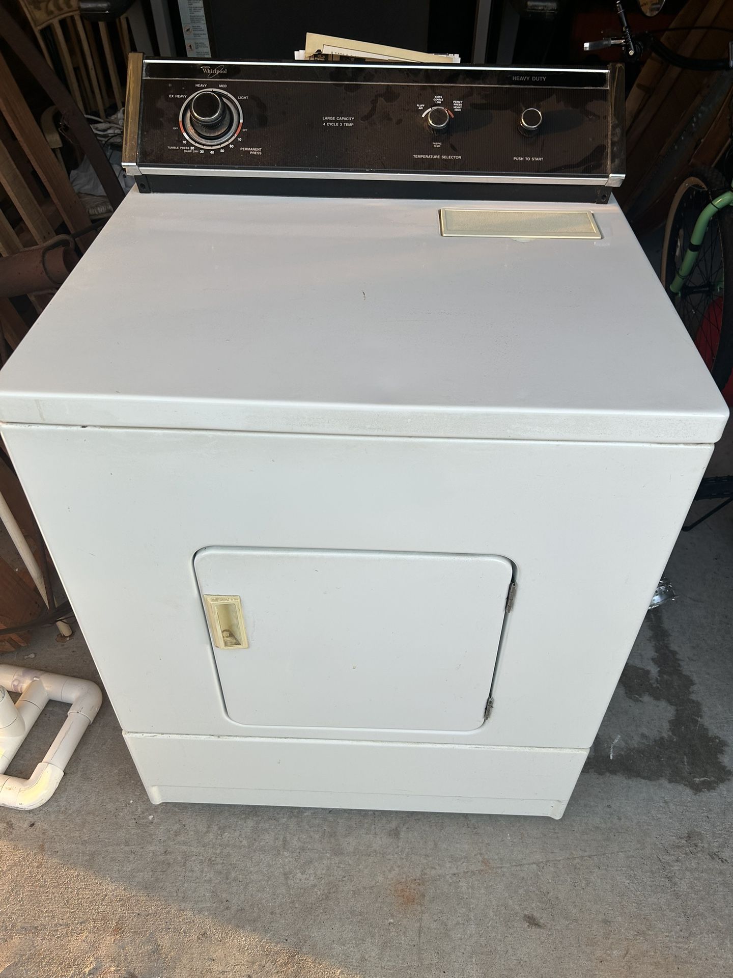 Whirlpool Gas Dryer / Read Below ⬇️