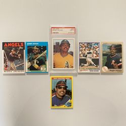 75’-88’ Reggie Jackson Lot of Six❗️🔥