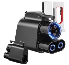 NACS to CCS1 Charging Adapter, 500A/1000V Max 250KW Supercharger Adapter, Electric Vehicle Charging Adapter for Tesla V1/V2/V3/V4 DC Fast Charging Sta