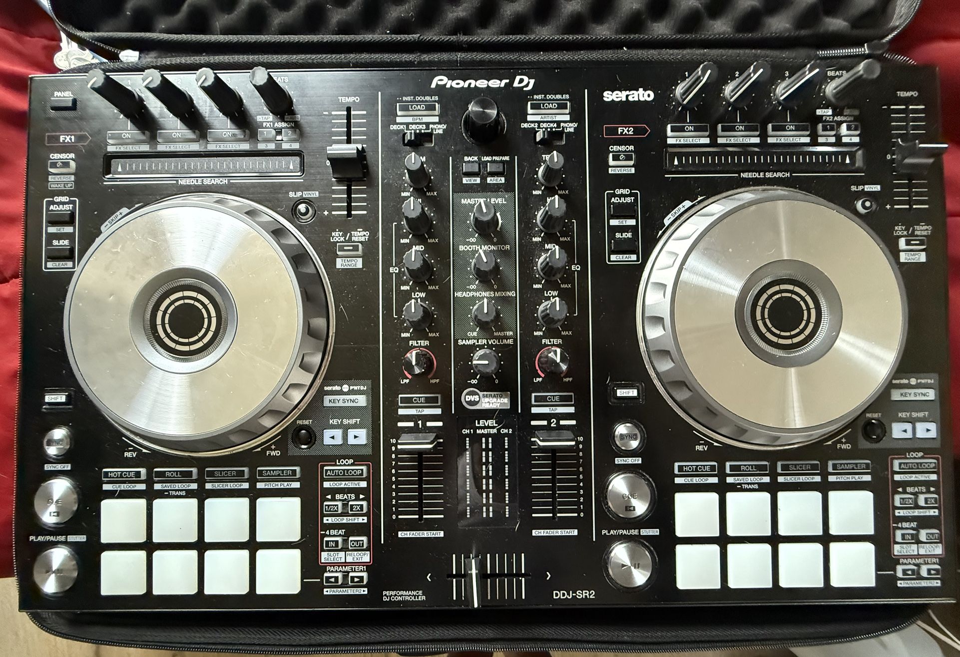 Pioneer DDJ SR2 With soft carry Case