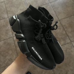 Balenciaga Speed Trainers Laced Up