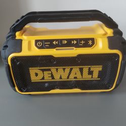 DeWalt Bluetooth speaker