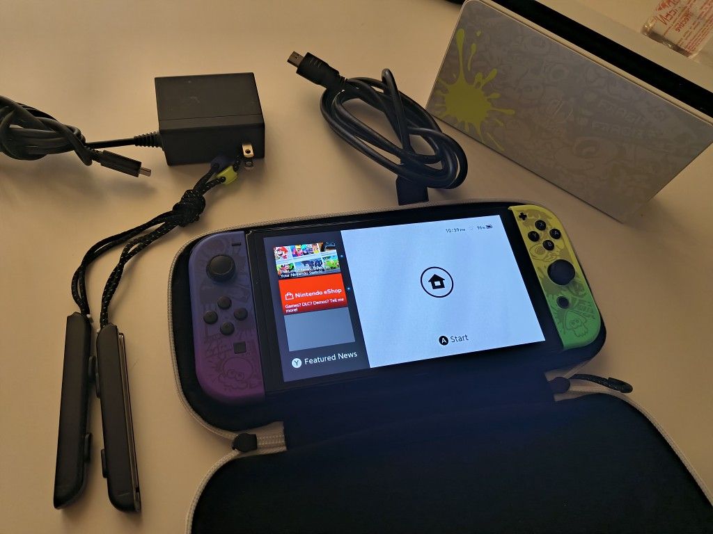 Nintendo Switch OLED SPLATTON EDITION 
