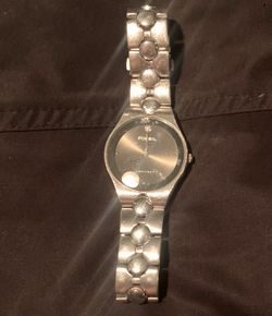 Men’s Silver Fossil Watch