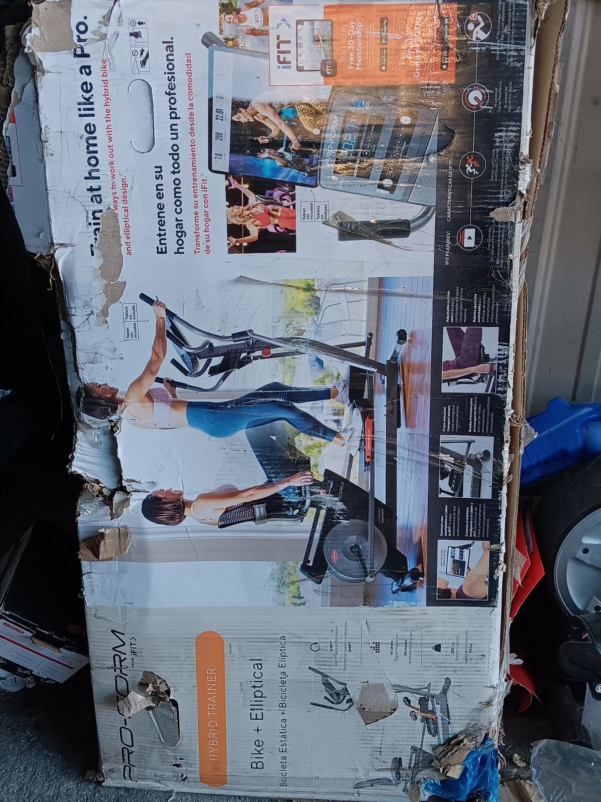 Pro Form Bike And Elliptical