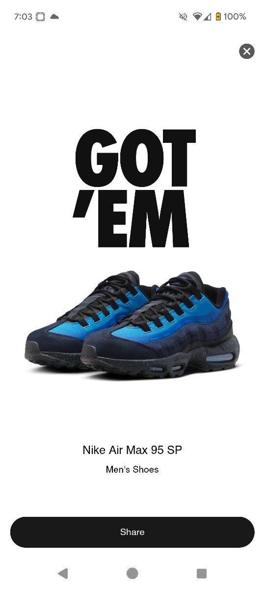 2024 Nike Air Max 95 Stash Size