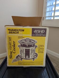 Vintage slow cooker