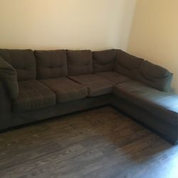 Gray Colour Sectional Living Room Sofa For Sale Asking $490
