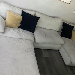 Sectional Couch Ottoman