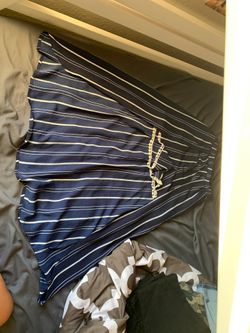 Shorts with open front skirt