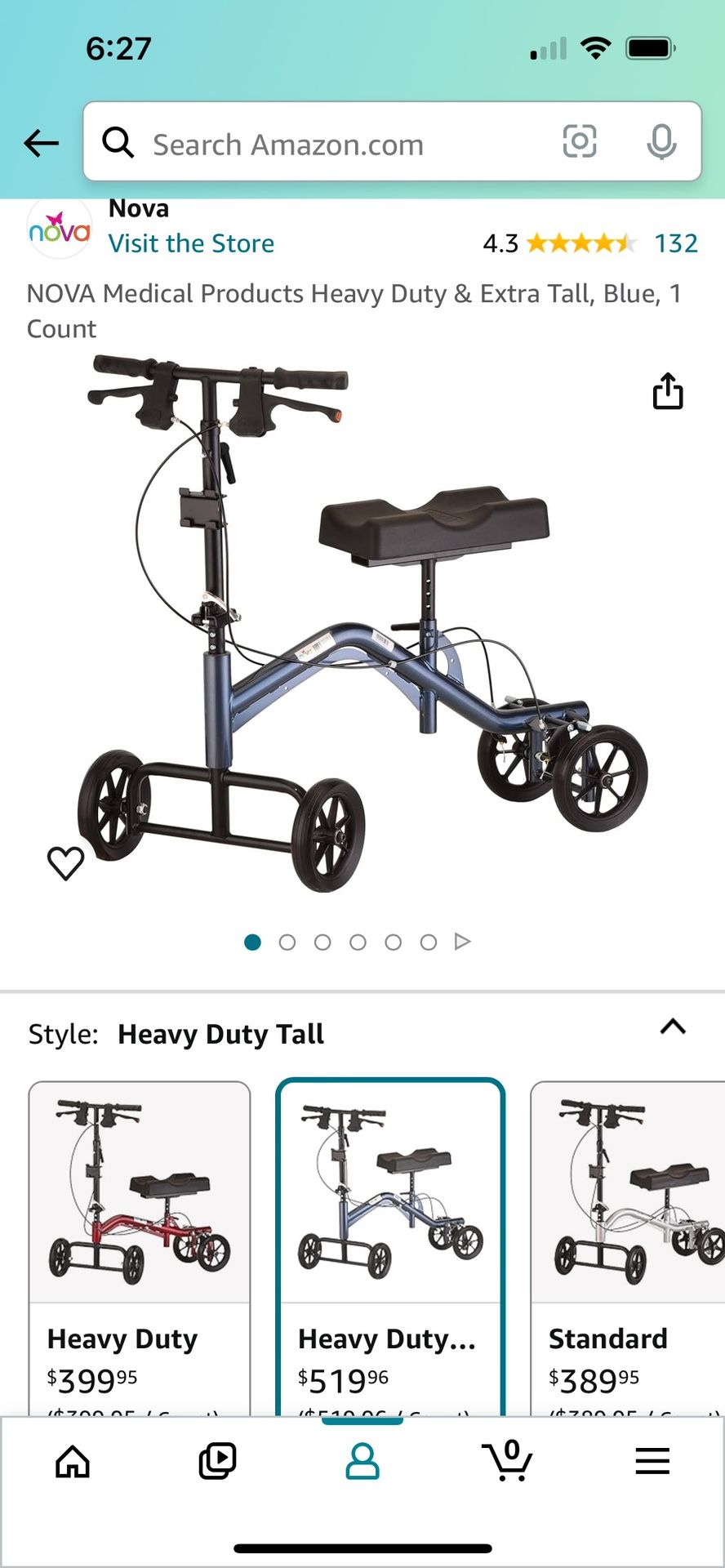 Heavy Duty Knee Scooter