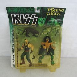 McFarlane Toys Kiss Psycho Circus - Peter Criss/The Animal Wrangler 1998 New


