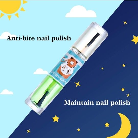 Caring for Nails, Bitter Nail Water Helps Correct Nail Biting Behavior, Nail Biting Treatment for Kids,10ML
