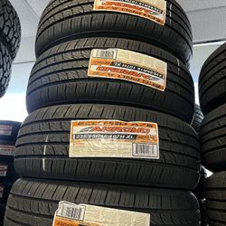 🔥🔥235/65/R16 Nuevas Instaladas Y Balanceadas Garantizadas Las 4 Llantas Por $340