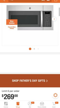 GE Microwave with Sensor Cooking in Stainless Steel 1.7 cu ft