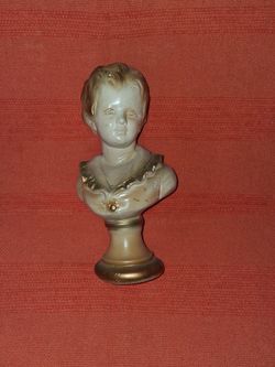 Vintage little girl.\n5 inches.\nBy nine inches