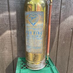 24” Vintage🧯 Elkhart Brass Mfg. Co. Fire Extinguisher