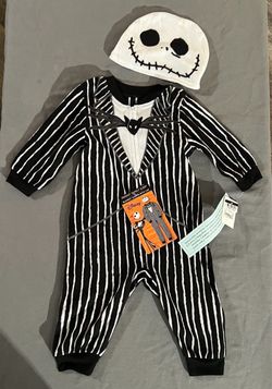 Disney Nightmare Before Christmas Jack Blanket Sleeper/Costume