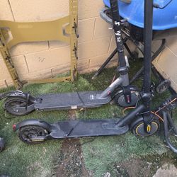 Electric Scooters Some Just Need Some Work Others Parts