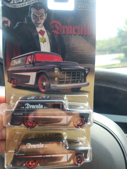 Hot Wheels Universal Monsters Dracula Silver Series 2-Pack